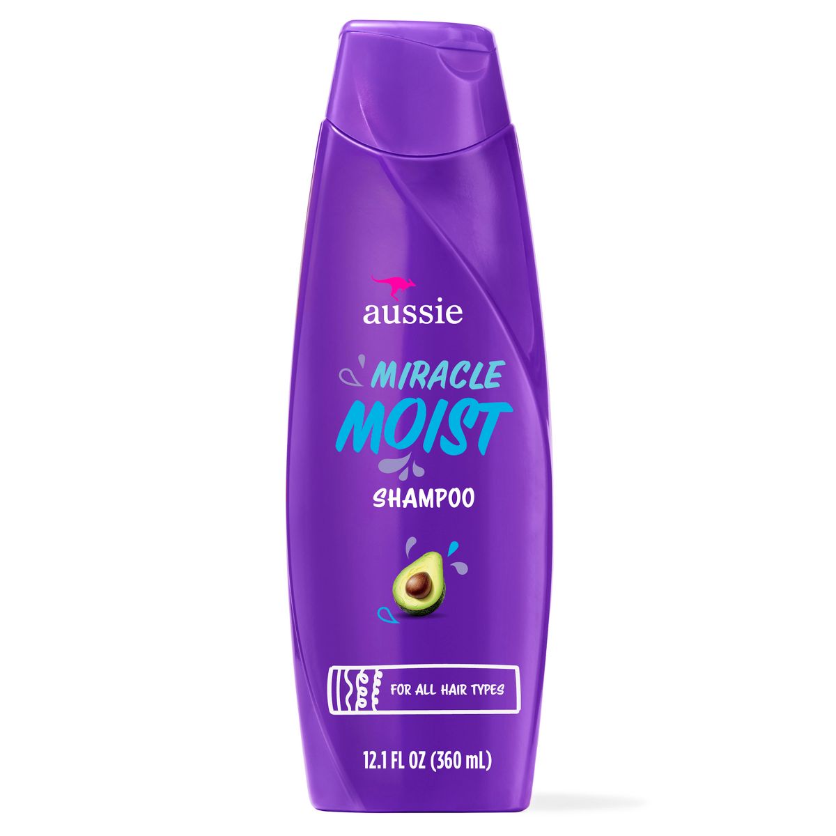 Aussie Miracle Moist Shampoo 12.1 oz