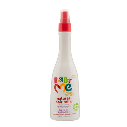 Just For Me Natural Hair Milk Leave In Detangler Moisturizing Hair Spray 10 oz
