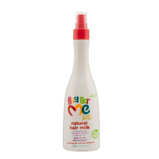 Just For Me Natural Hair Milk Leave In Detangler Moisturizing Hair Spray 10 oz