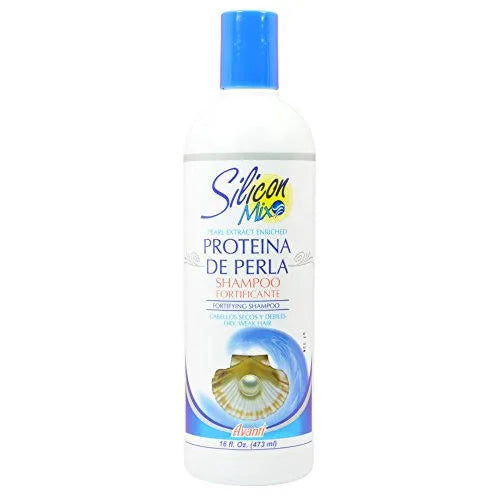Silicon Mix Proteina De Perla Shampoo Fortificante Fortifying Shampoo 16 Oz