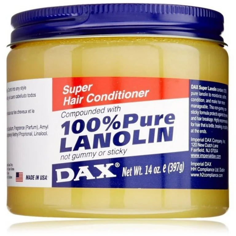 Dax 100% Pure Lanolin Super Hair Conditioner 14 oz
