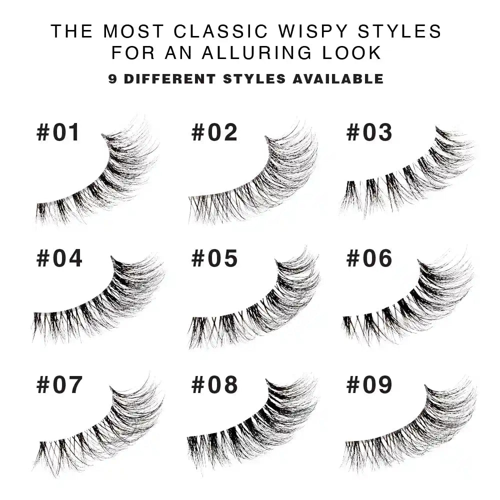 ITC01_extra_006 "I-ENVY Classic Timeless Wispy Strip Lashes, additional product view 6."