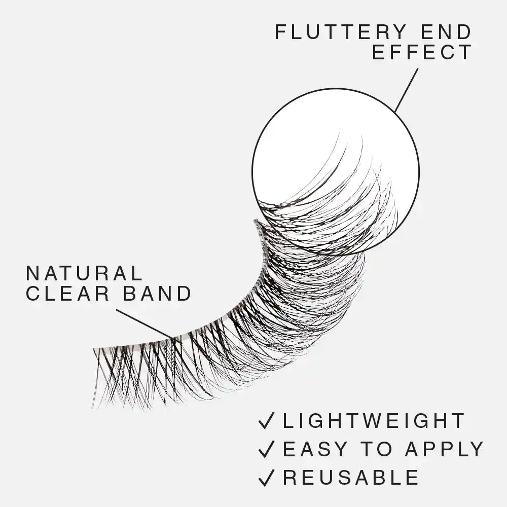 ITC02_extra_004 "I-ENVY Classic Timeless Wispy Strip Lashes, additional product view 4."