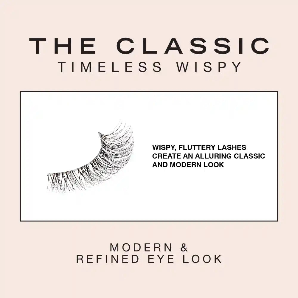 ITC02_extra_005 "I-ENVY Classic Timeless Wispy Strip Lashes, additional product view 5."