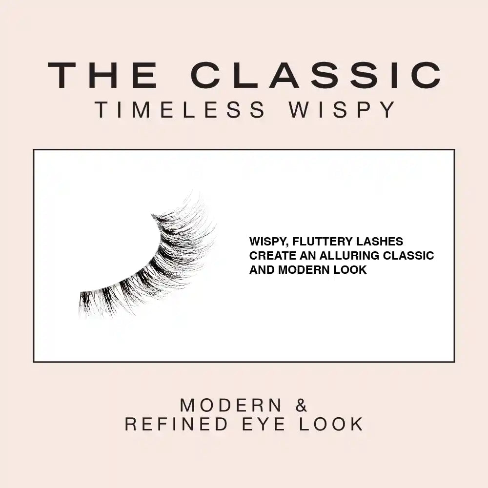 ITC03_extra_005 "I-ENVY Classic Timeless Wispy Strip Lashes, additional product view 5."