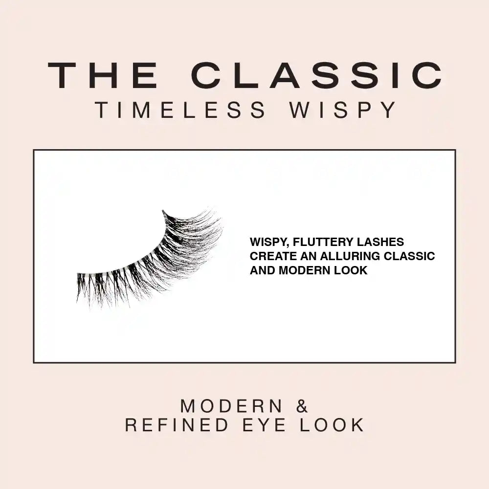 ITC04_extra_004 "I-ENVY Classic Timeless Wispy Strip Lashes, additional product view 4."