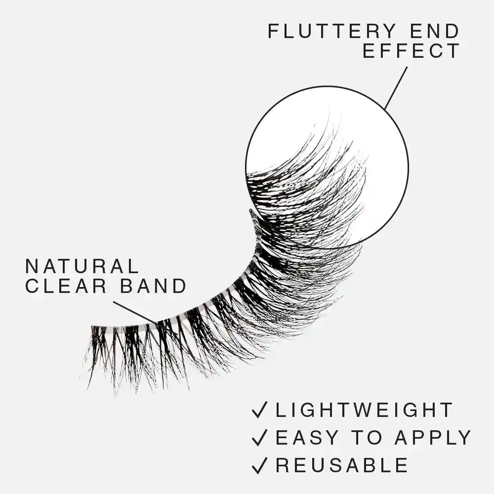 ITC04_extra_005 "I-ENVY Classic Timeless Wispy Strip Lashes, additional product view 5."