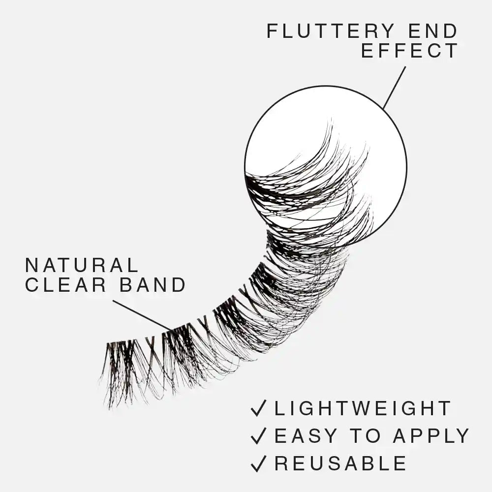 ITC05_extra_004 "I-ENVY Classic Timeless Wispy Strip Lashes, additional product view 4."