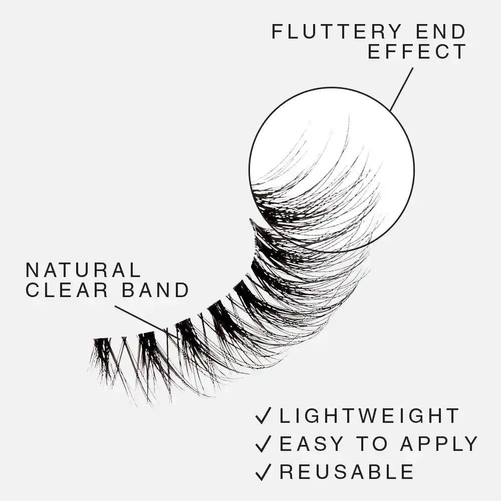 ITC06_extra_004 "I-ENVY Classic Timeless Wispy Strip Lashes, additional product view 4."