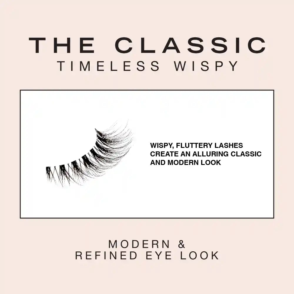 ITC06_extra_005 "I-ENVY Classic Timeless Wispy Strip Lashes, additional product view 5."