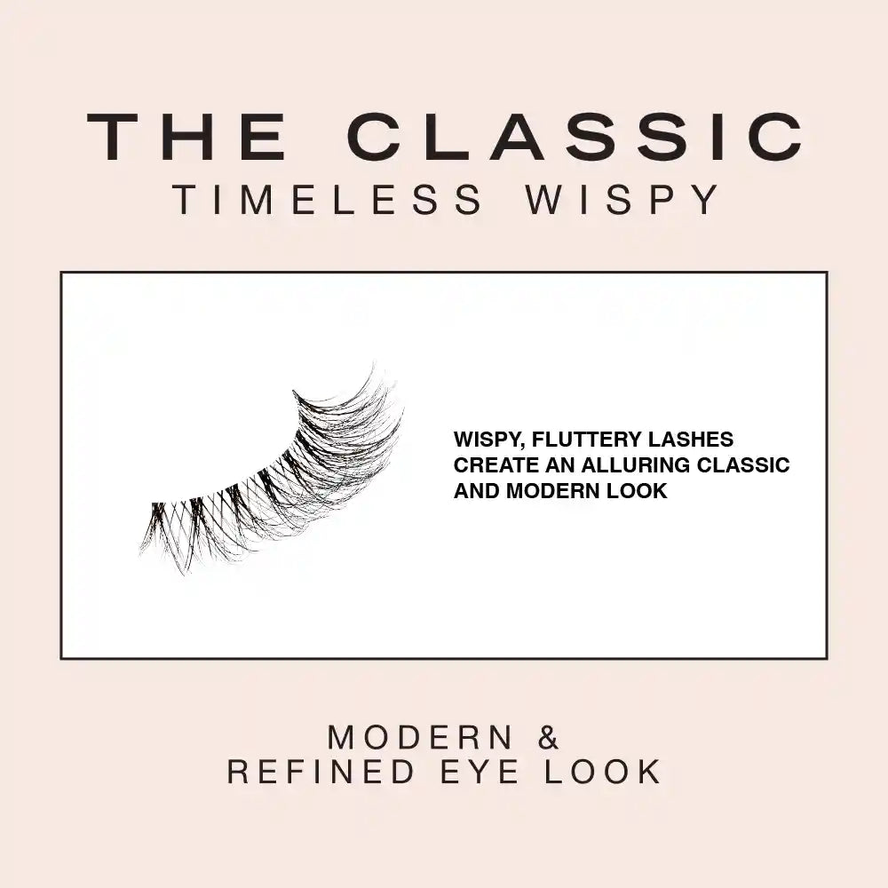 ITC07_extra_005 "I-ENVY Classic Timeless Wispy Strip Lashes, additional product view 5."