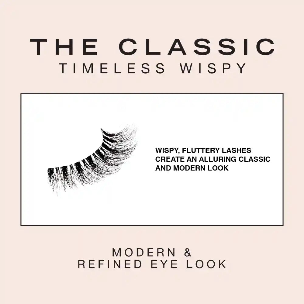 ITC08_extra_005 "I-ENVY Classic Timeless Wispy Strip Lashes, additional product view 5."