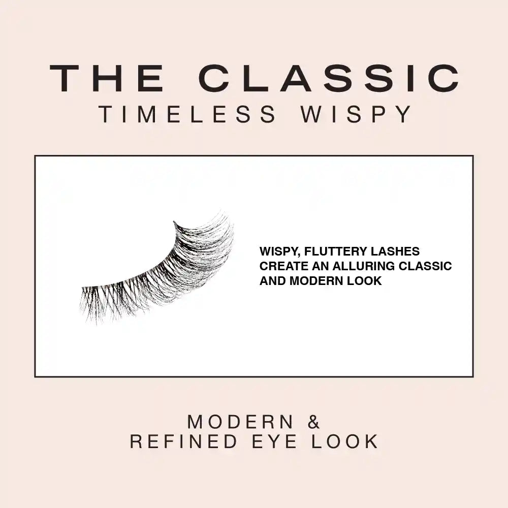 ITC09_extra_005 "I-ENVY Classic Timeless Wispy Strip Lashes, additional product view 5."