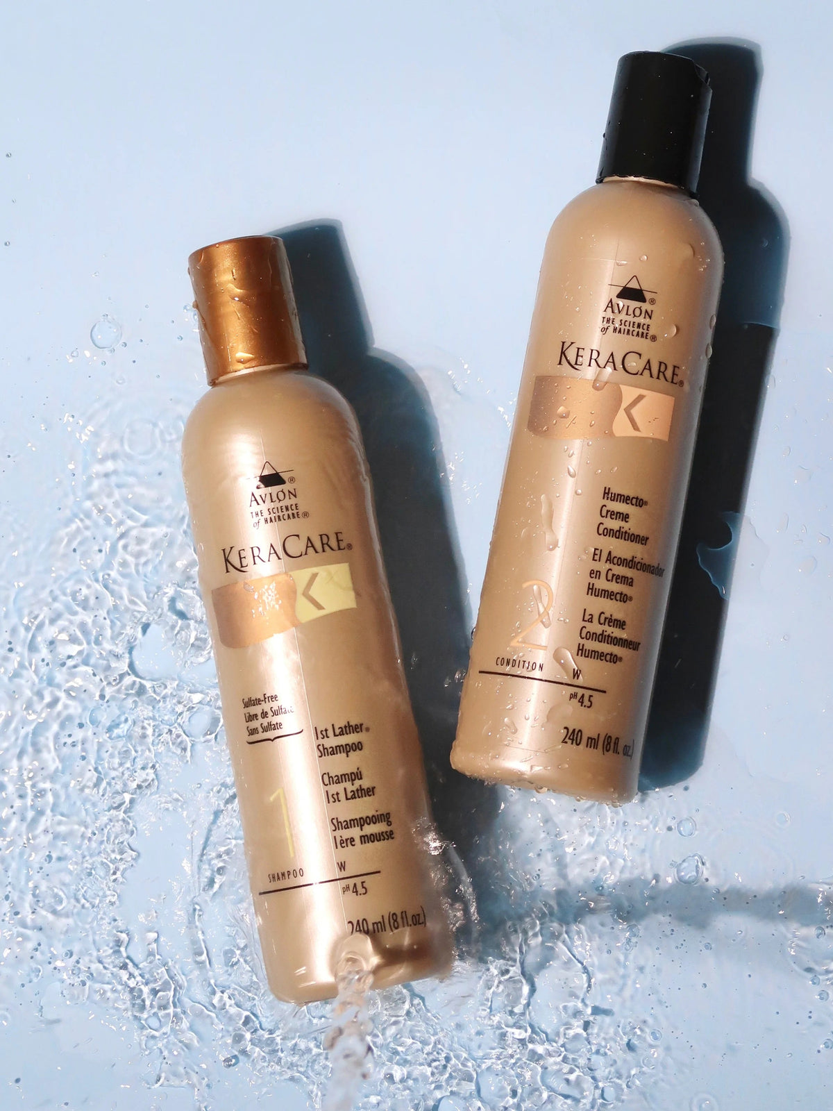 Keracare 1st Lather Shampoo (Sulfate-Free) 8 oz Gran Beauty USA