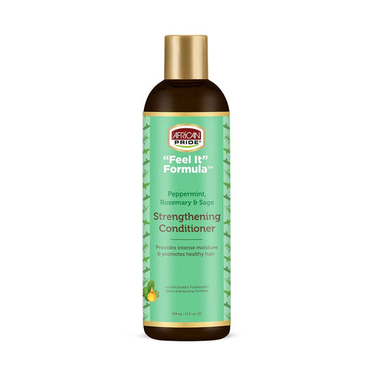 African Pride Feel It Strengthening Conditioner 12 oz Cygnus Beauty Inc