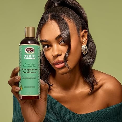 African Pride Feel It Strengthening Conditioner 12 oz Cygnus Beauty Inc