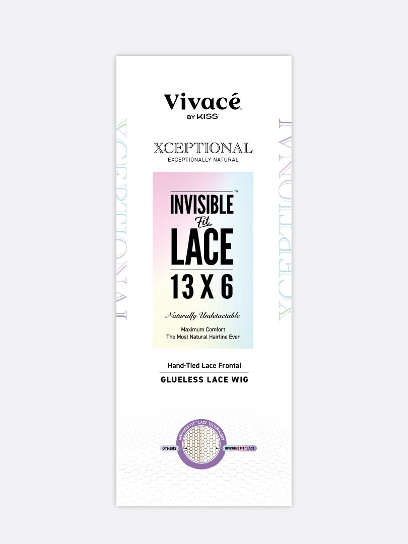 Vivace Xceptional 13x6 Invisible Fit Lace product information card