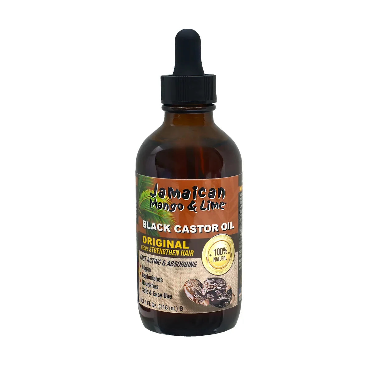 Jamaican Black Castor Oil - Original 4 Fluid Ounces