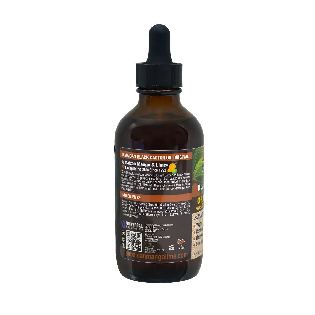 Jamaican Black Castor Oil - Original 4 Fluid Ounces