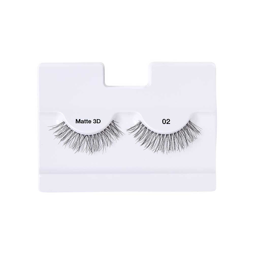 KMEI02_extra_002 "I-ENVY Matte 3D Strip Lashes, additional product view 2."
