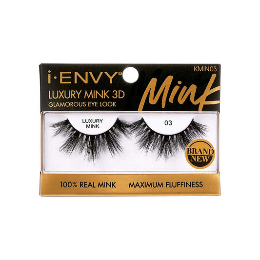 iEnvy Luxury Mink Strip Lashes KMIN03 – package