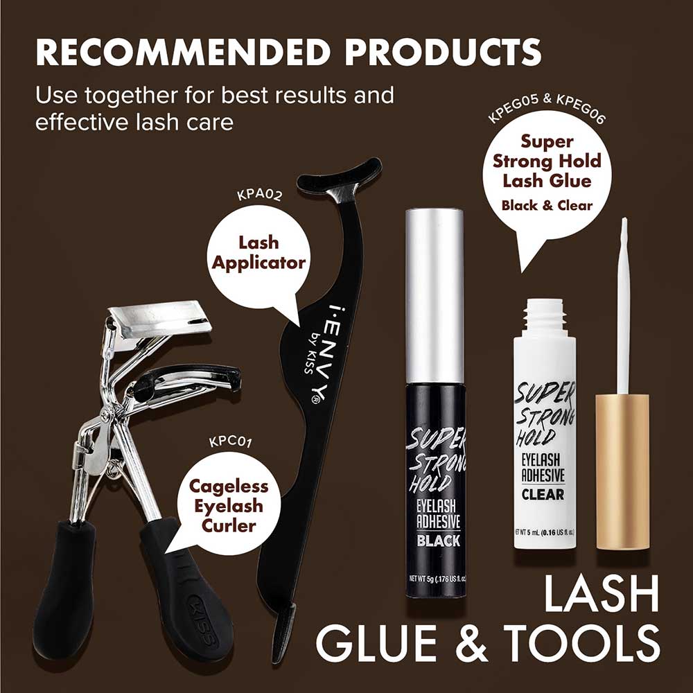 KMIN04_extra_006 "I-ENVY Luxury Mink Strip Lashes (20mm), additional product view 6."