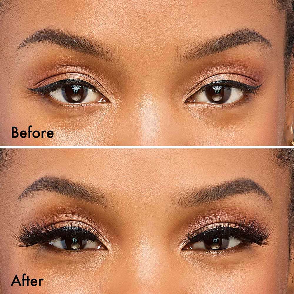 KMIN06_extra_004 "I-ENVY Luxury Mink Strip Lashes (20mm), additional product view 4."