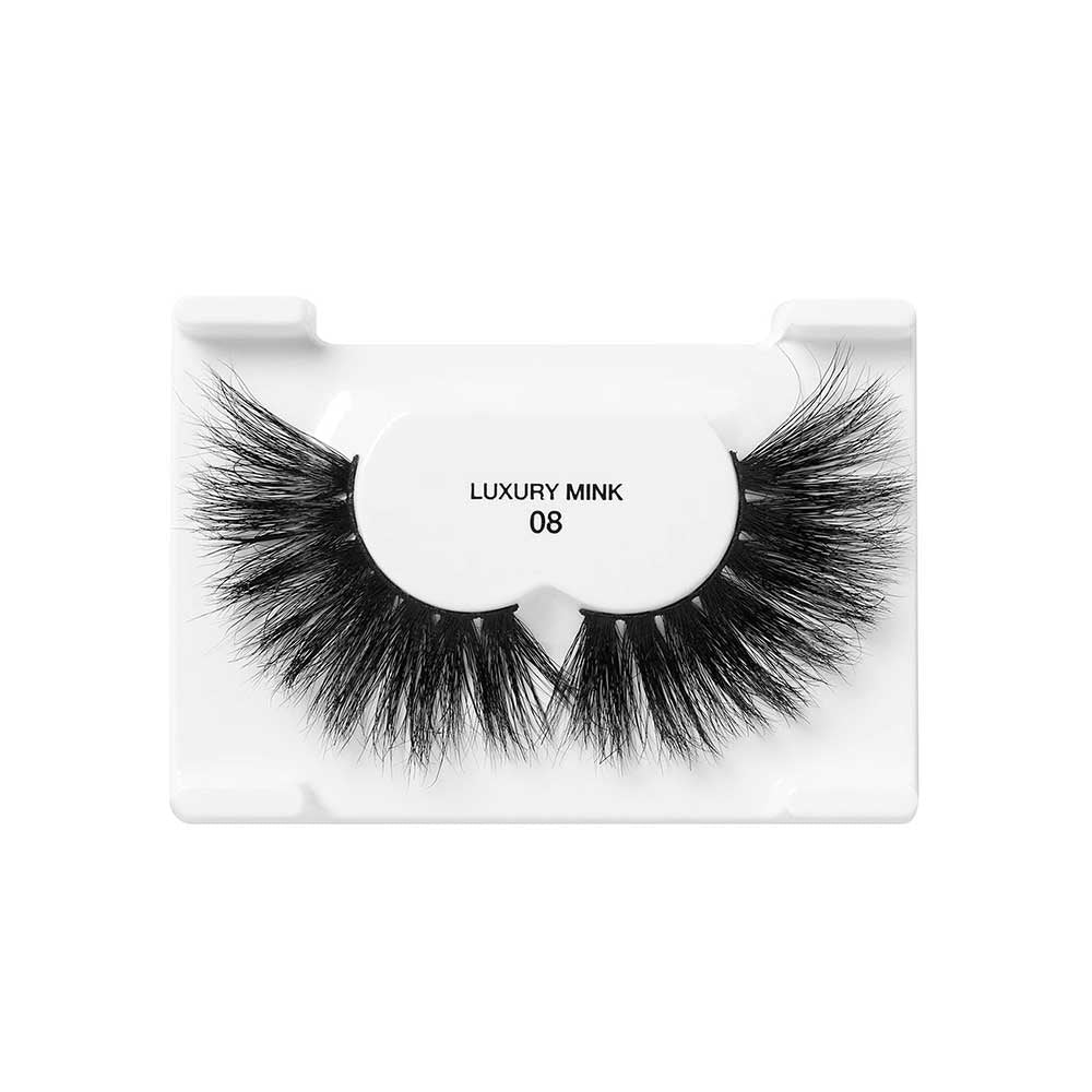 KMIN08_extra_003 "I-ENVY Luxury Mink Strip Lashes (25mm), additional product view 3."