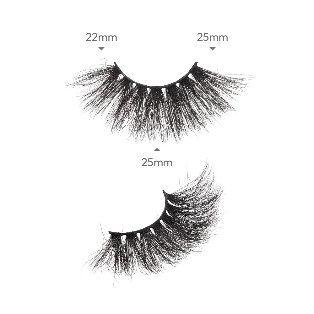 KMIN08_extra_004 "I-ENVY Luxury Mink Strip Lashes (25mm), additional product view 4."