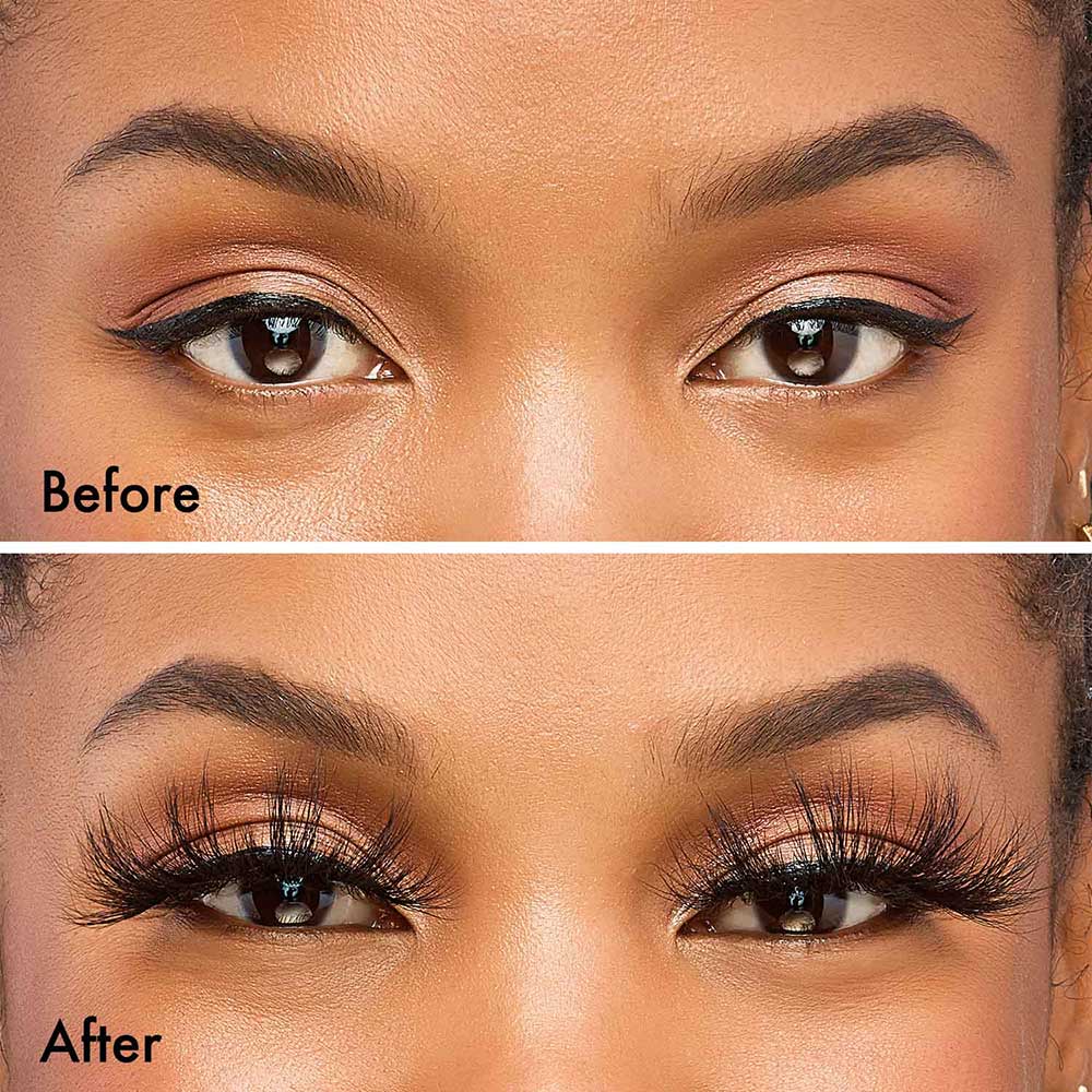 KMIN11_extra_002 "I-ENVY Luxury Mink Strip Lashes (25mm), additional product view 2."