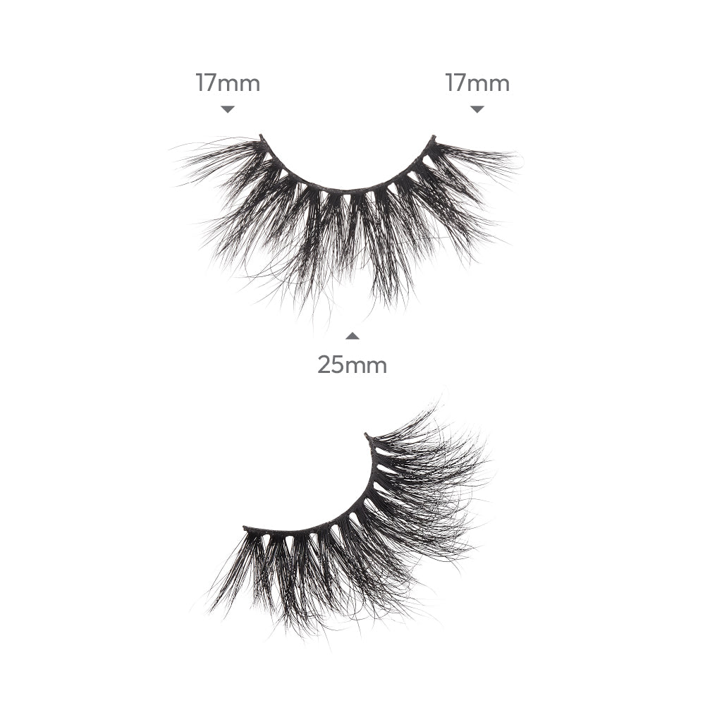 KMIN11_extra_004 "I-ENVY Luxury Mink Strip Lashes (25mm), additional product view 4."