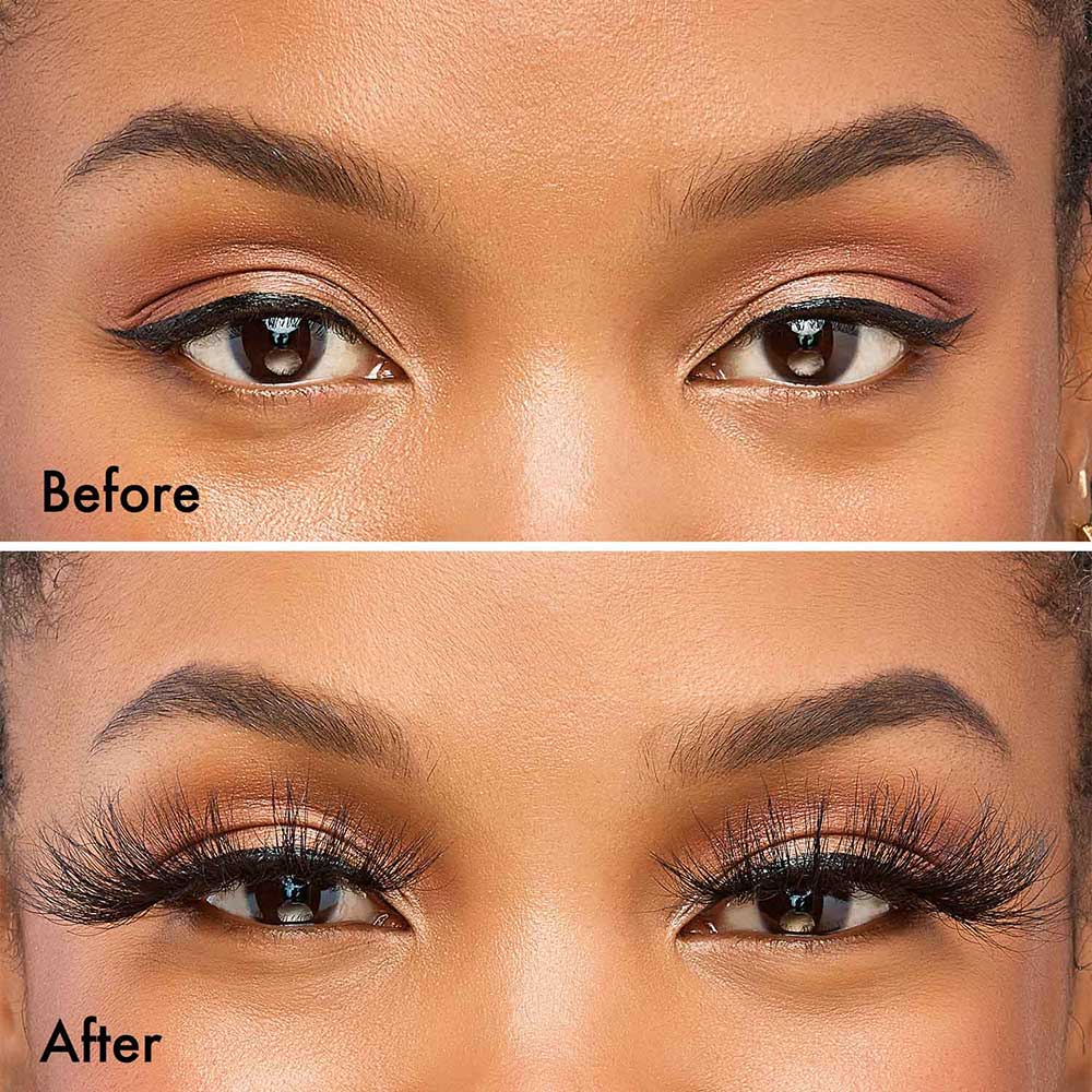 KMIN12_extra_002 "I-ENVY Luxury Mink Strip Lashes (25mm), additional product view 2."