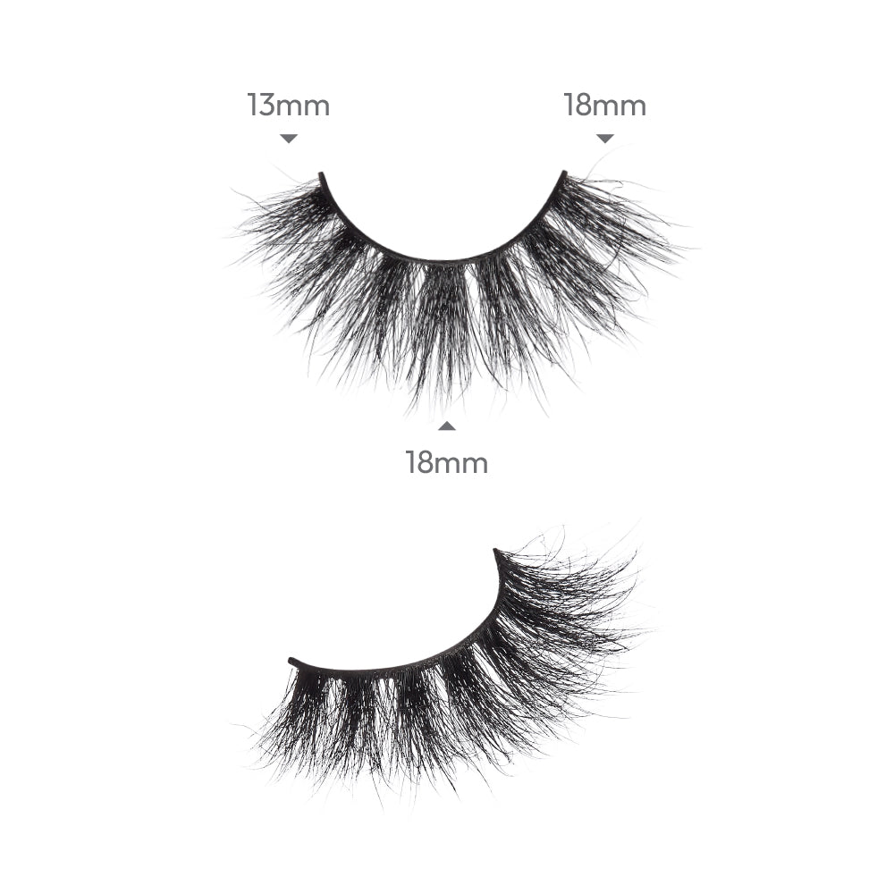 KMIN16_extra_001 "I-ENVY Luxury Mink Strip Lashes (20mm), additional product view 1."