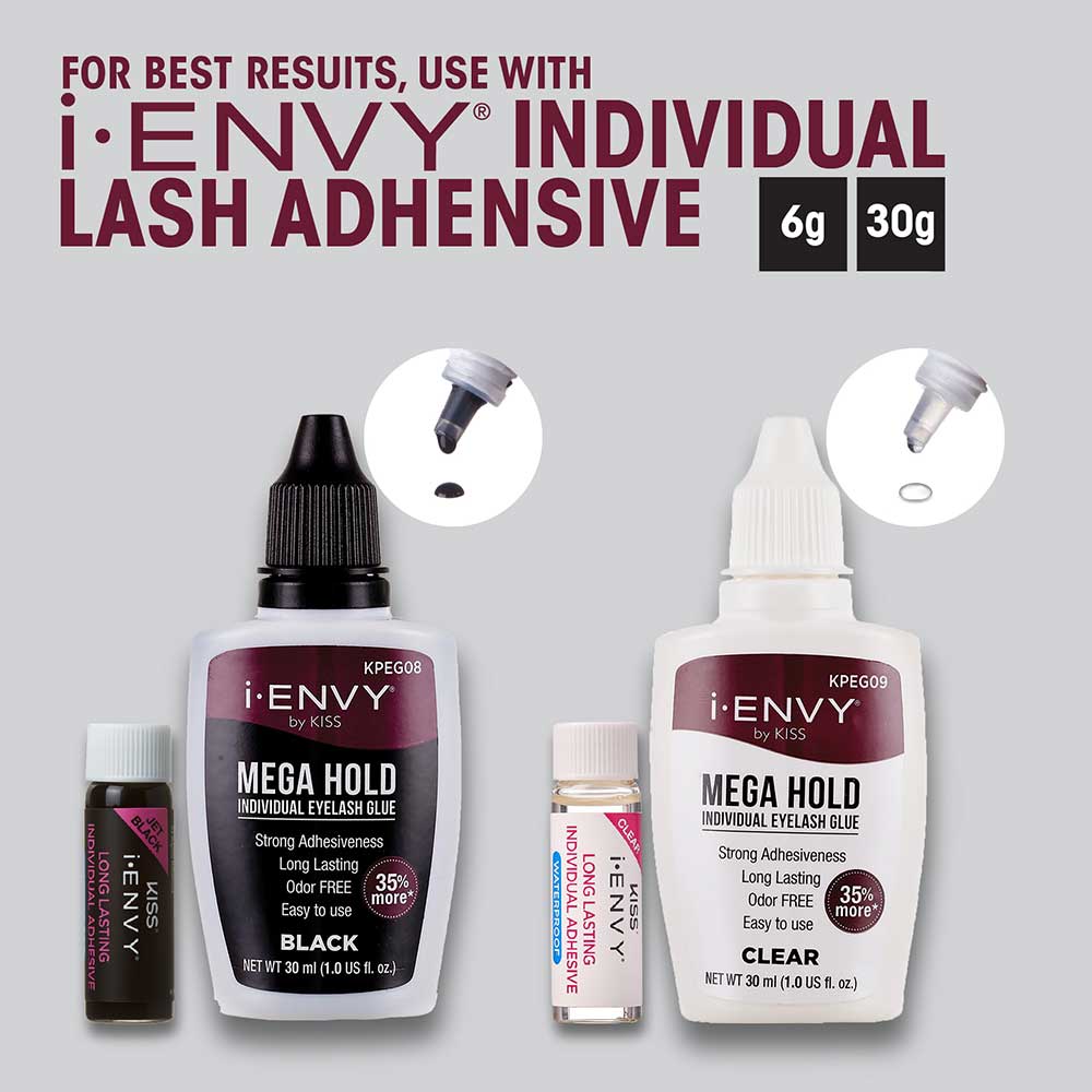 KPE02UB_extra_006 "I-ENVY Ultra Black Knotted Individual Lash (70pcs), additional product view 6."