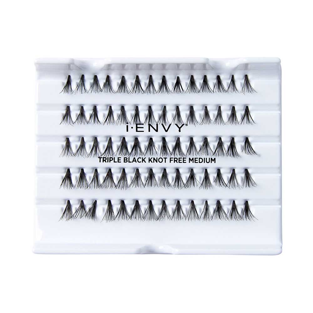 KPE05TB_extra_003 "I-ENVY Triple Black Knot Free Individual Lash (70pcs), additional product view 3."