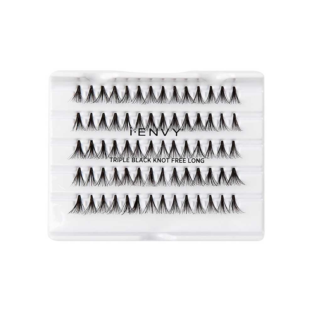 KPE06TB_extra_003 "I-ENVY Triple Black Knot Free Individual Lash (70pcs), additional product view 3."