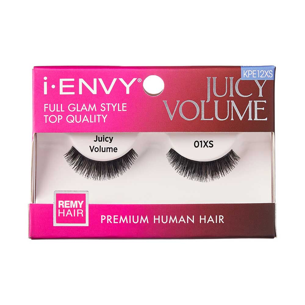 iEnvy Juicy Volume 01 Strip Lashes #01 Extra Short (KPE12XS)