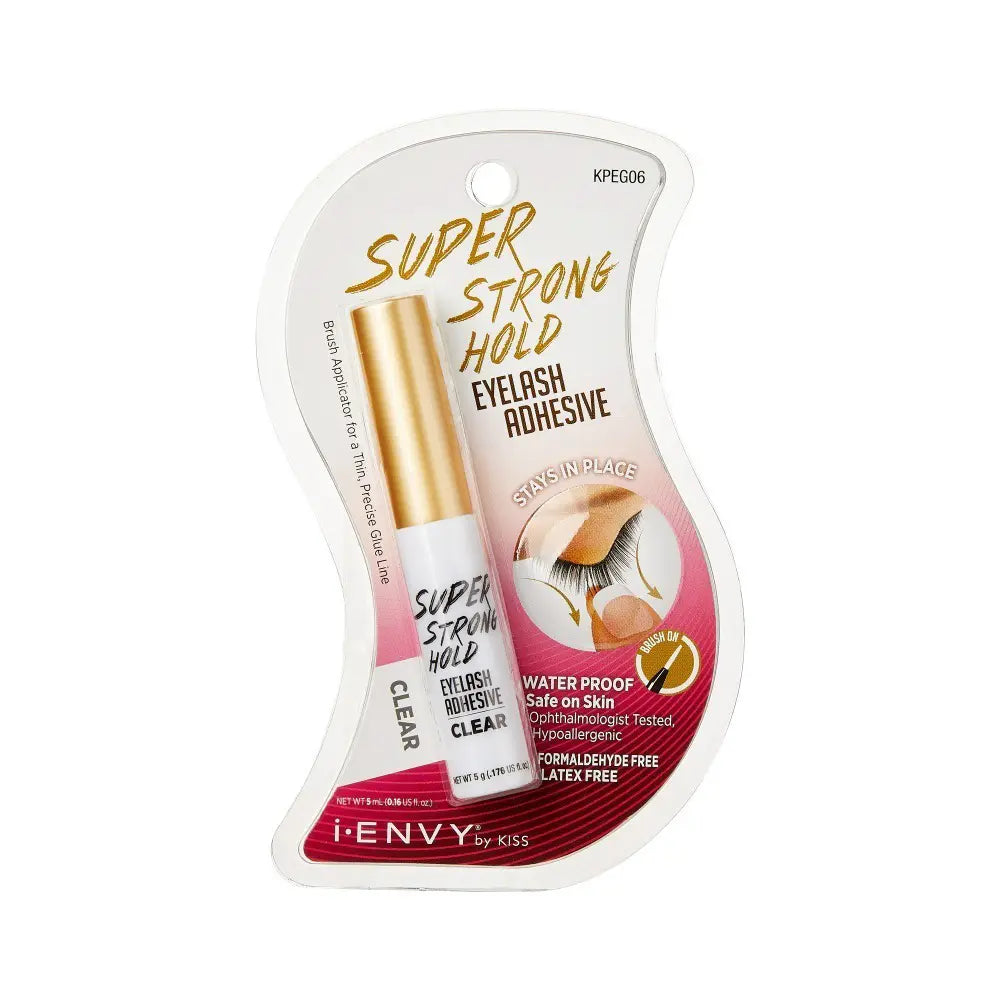 KPEG06_extra_005 "I-ENVY Super Strong Hold Clear Waterproof Strip Lash Glue, additional product view 5."