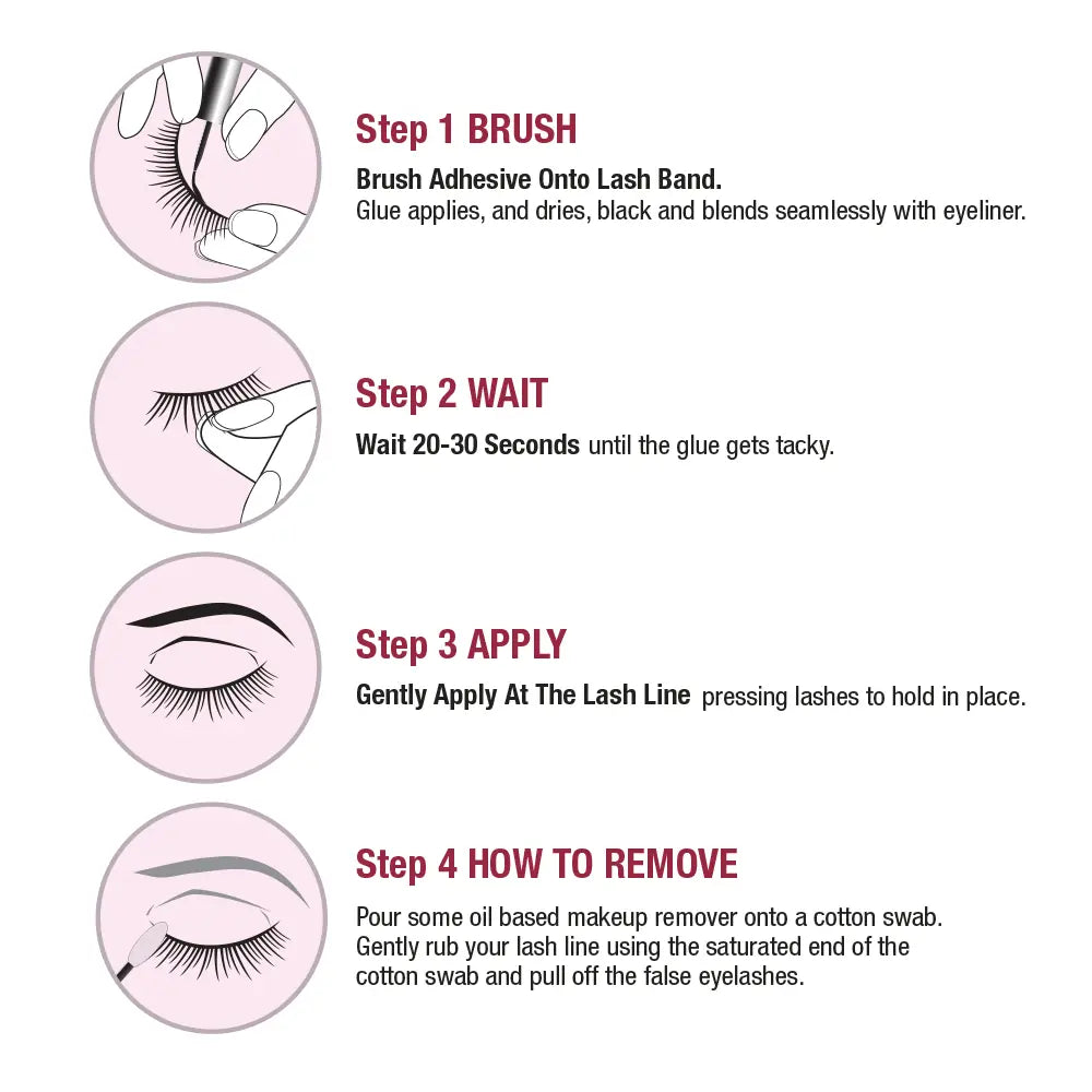 KPEG06_extra_006 "I-ENVY Super Strong Hold Clear Waterproof Strip Lash Glue, additional product view 6."