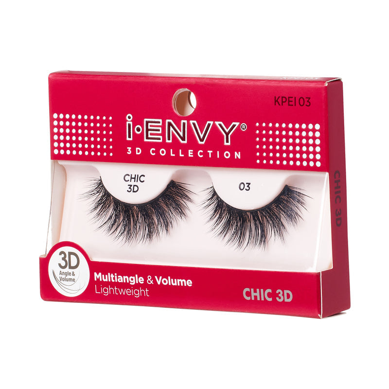 KPEI03_extra_006 "I-ENVY 3D Chic Strip Lashes, additional product view 6."