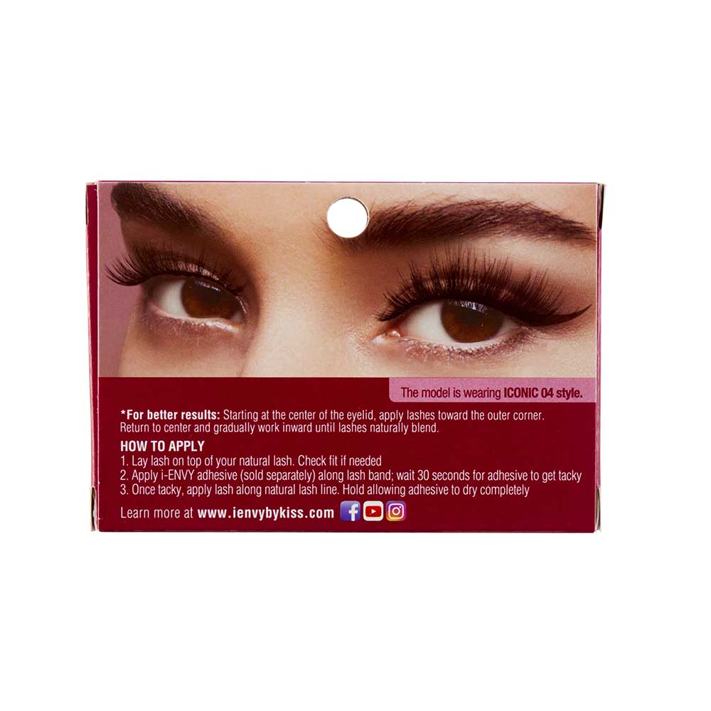 KPEI04_extra_004 "I-ENVY 3D Chic Strip Lashes, additional product view 4."