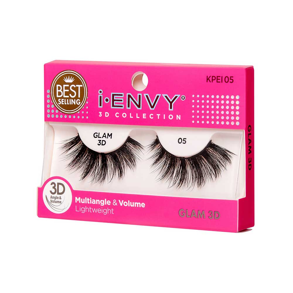 KPEI05_extra_004 "I-ENVY 3D Glam Strip Lashes, additional product view 4."