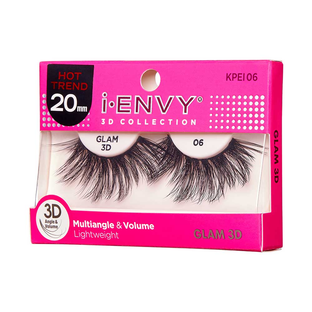 KPEI06_extra_005 "I-ENVY 3D Glam Strip Lashes, additional product view 5."