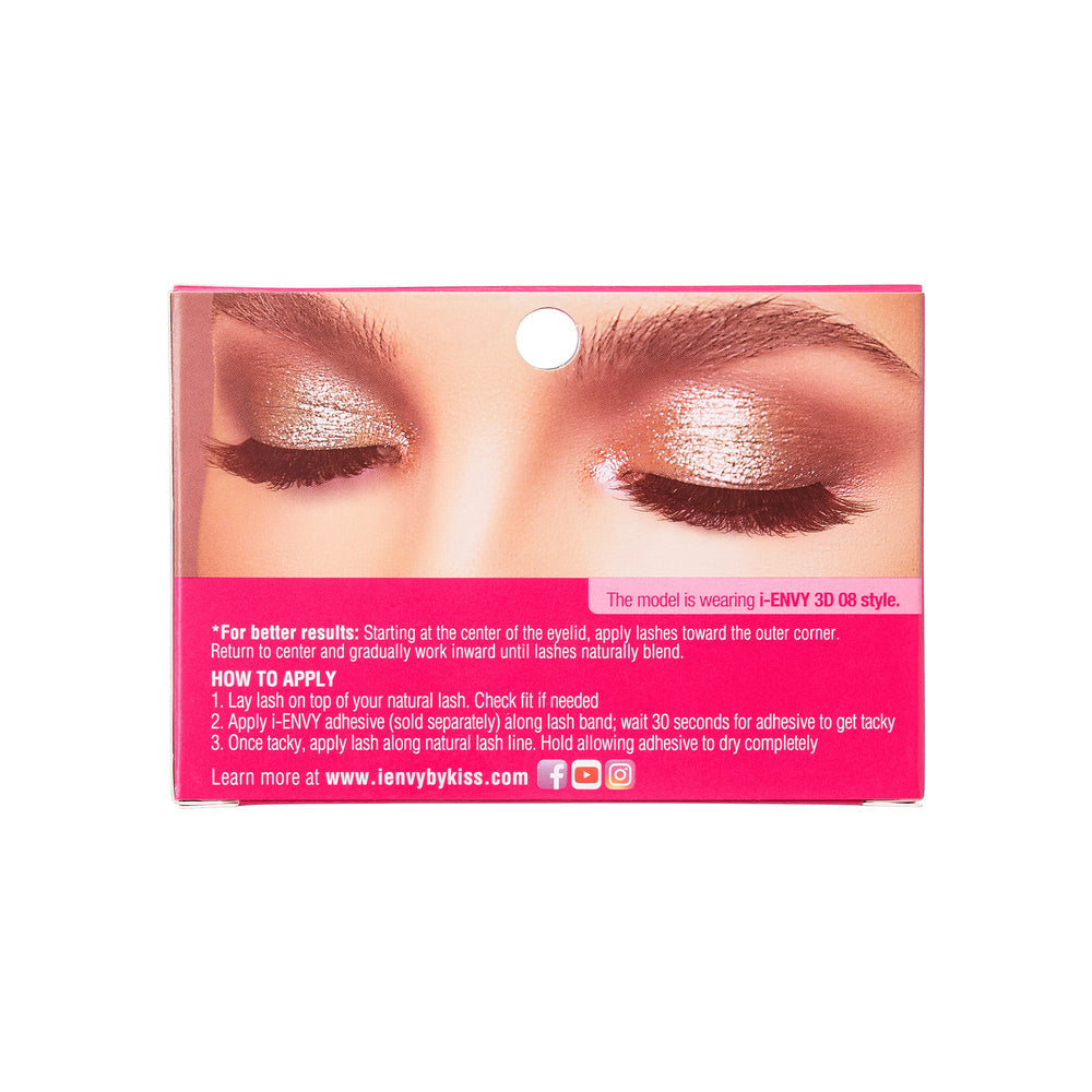 KPEI08_extra_004 "I-ENVY 3D Glam Strip Lashes, additional product view 4."
