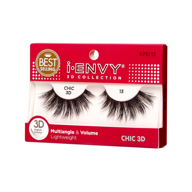 KPEI13_extra_004 "I-ENVY 3D Chic Strip Lashes, additional product view 4."