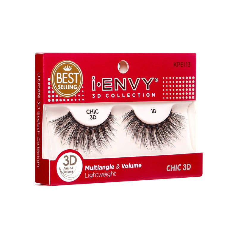KPEI13_extra_005 "I-ENVY 3D Chic Strip Lashes, additional product view 5."