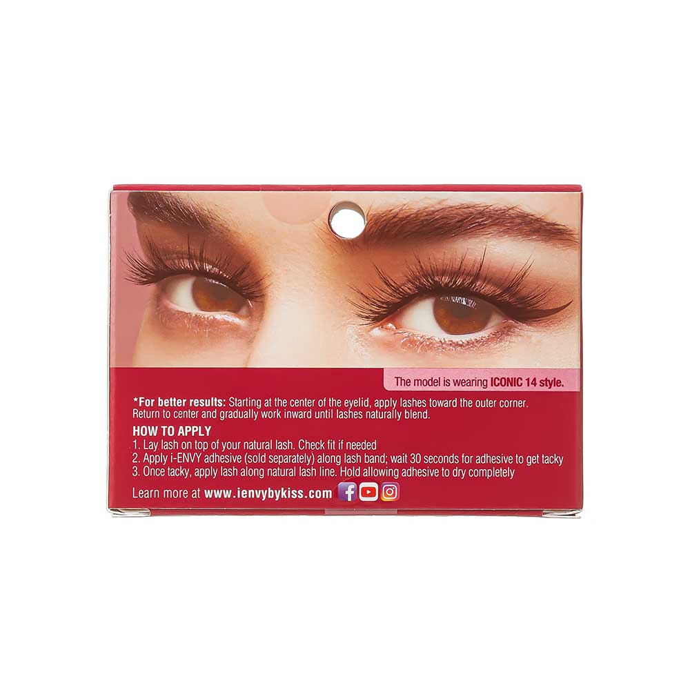 KPEI16_extra_003 "I-ENVY 3D Chic Strip Lashes, additional product view 3."