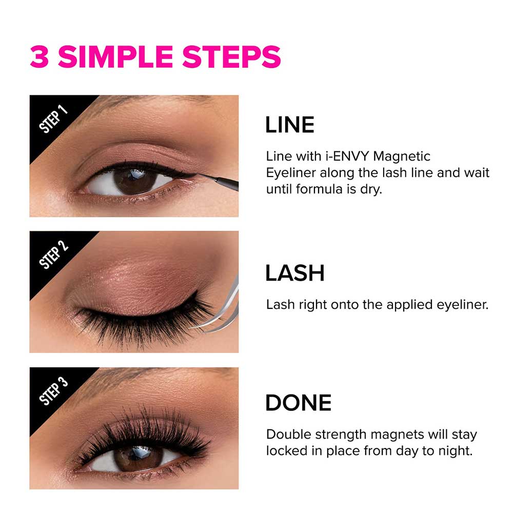 KPML02_extra_003 "I-ENVY Double Strength Magnetic Strip Lashes, additional product view 3."