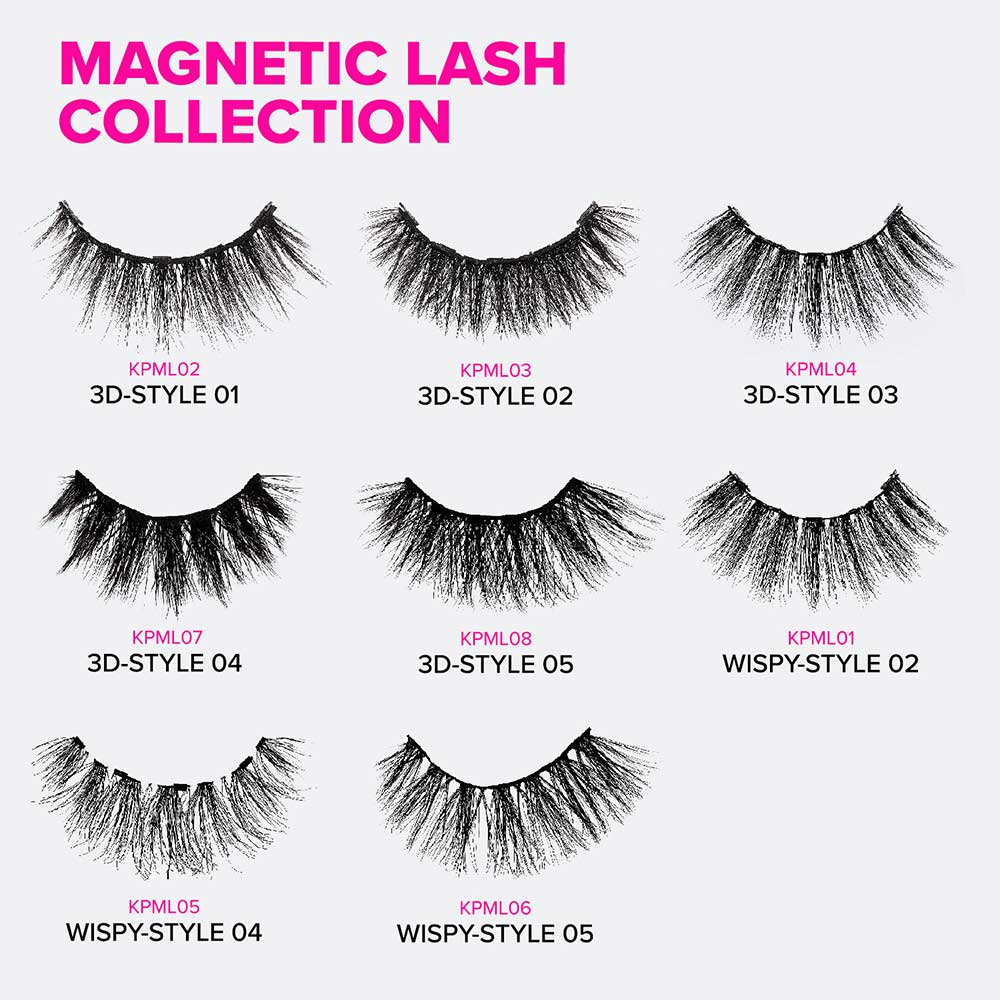 KPML02_extra_005 "I-ENVY Double Strength Magnetic Strip Lashes, additional product view 5."