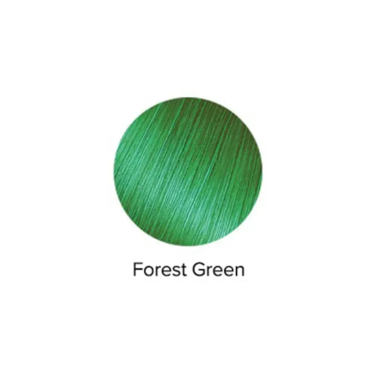 Forest green color swatch on a white background